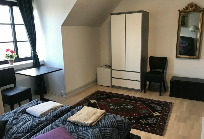 스탠다드 룸 공동 욕실, Pandekagehuset B&b