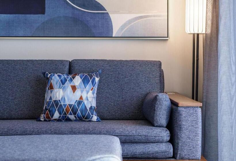 带大床的标准间, Courtyard By Marriott Indianapolis Fishers