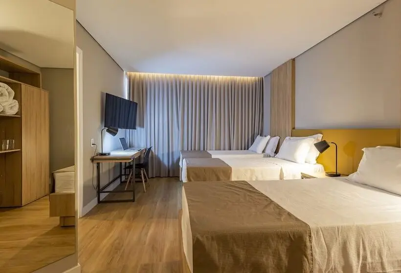 スタンダードルーム, Cassino Tower São José Do Rio Preto By Nacional Inn