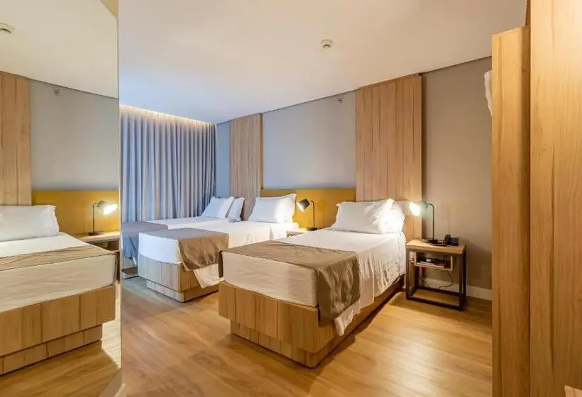 デラックスルーム, Cassino Tower São José Do Rio Preto By Nacional Inn