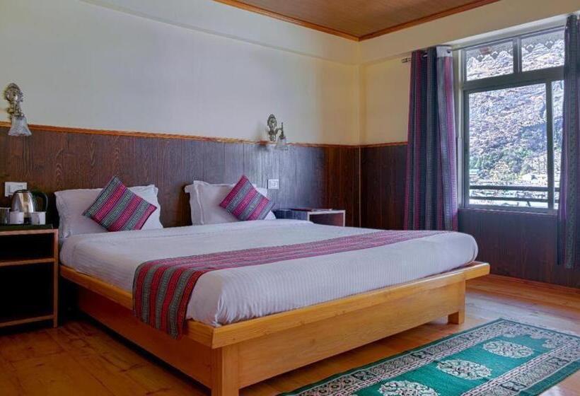 اتاق لوکس با بالکن, Keerong Cottages Lachung