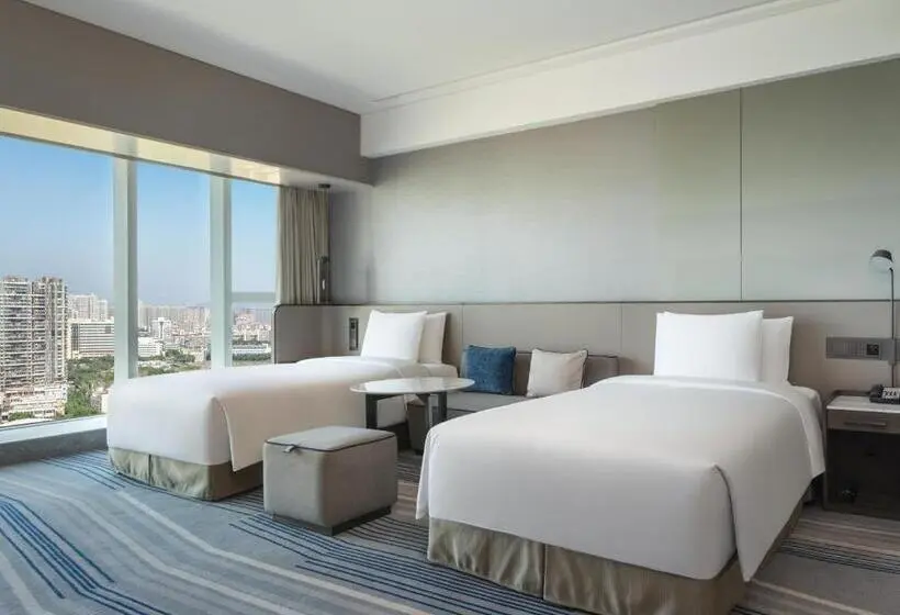 応接間付きスタンダードルーム, Crowne Plaza Xiamen Jimei Seaview By Ihg