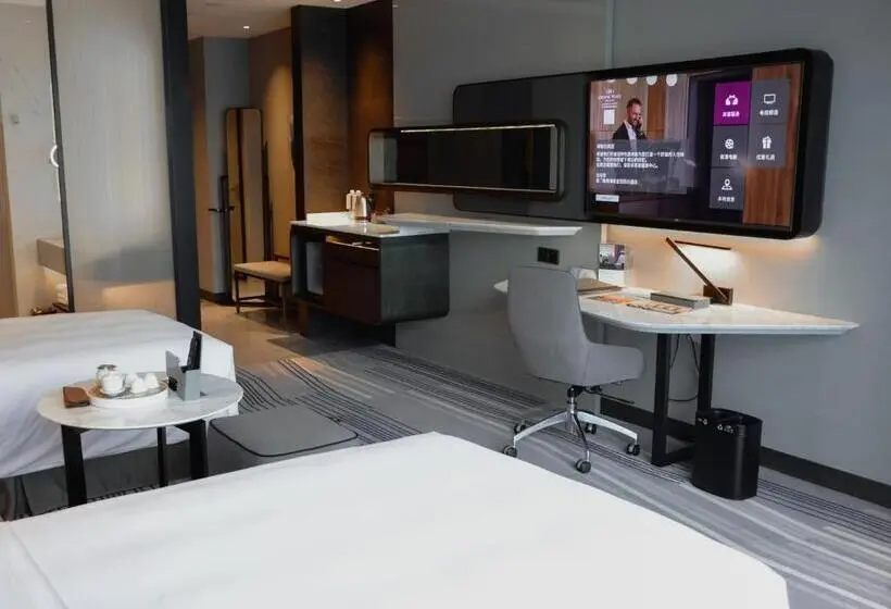 応接間付きスタンダードルーム, Crowne Plaza Xiamen Jimei Seaview By Ihg
