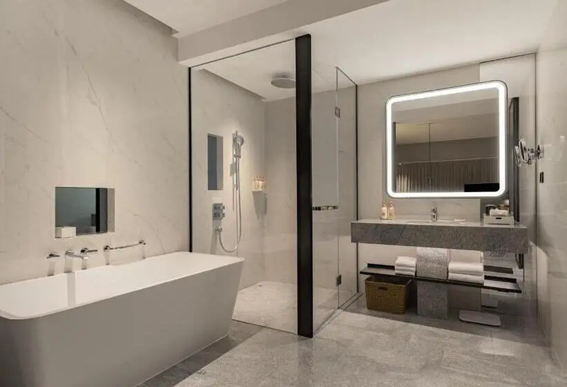 キングサイズベッドのジュニアスイート, Crowne Plaza Xiamen Jimei Seaview By Ihg