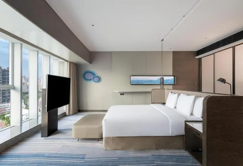 キングサイズベッドのジュニアスイート, Crowne Plaza Xiamen Jimei Seaview By Ihg