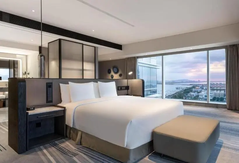 キングサイズベッドのジュニアスイート, Crowne Plaza Xiamen Jimei Seaview By Ihg