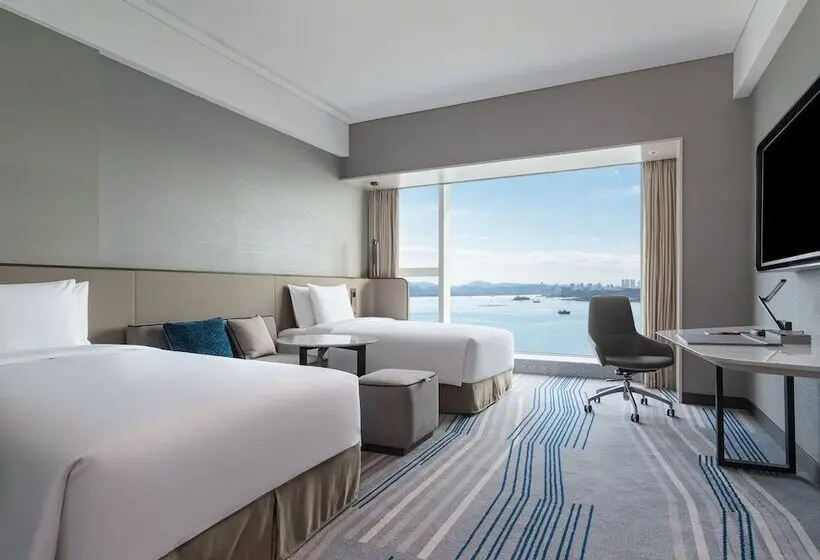 オーシャンビュースタンダードルーム, Crowne Plaza Xiamen Jimei Seaview By Ihg