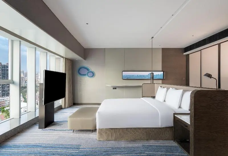 キングサイズベッドのジュニアスイート, Crowne Plaza Xiamen Jimei Seaview By Ihg