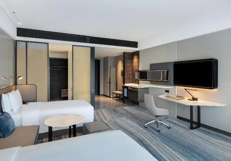 オーシャンビュースタンダードルーム, Crowne Plaza Xiamen Jimei Seaview By Ihg