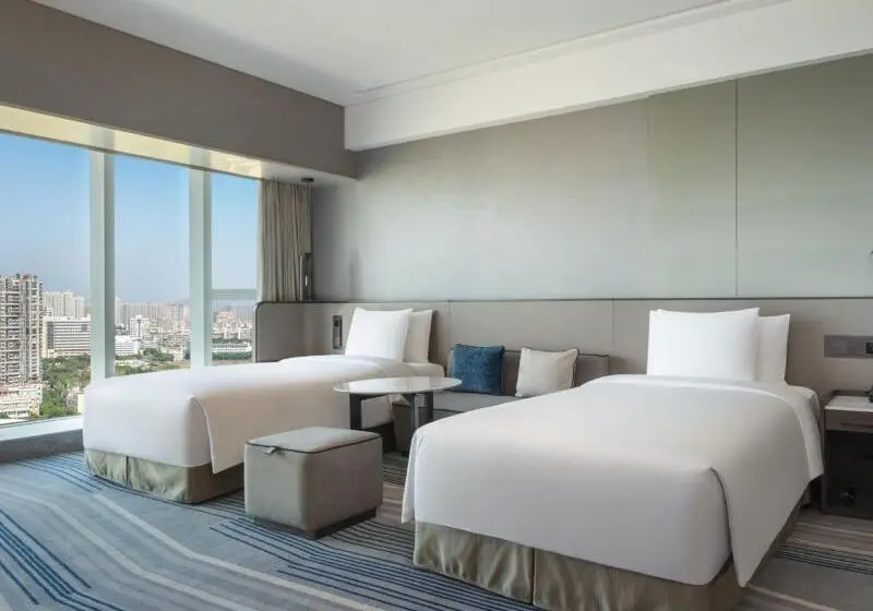 オーシャンビュースタンダードルーム, Crowne Plaza Xiamen Jimei Seaview By Ihg