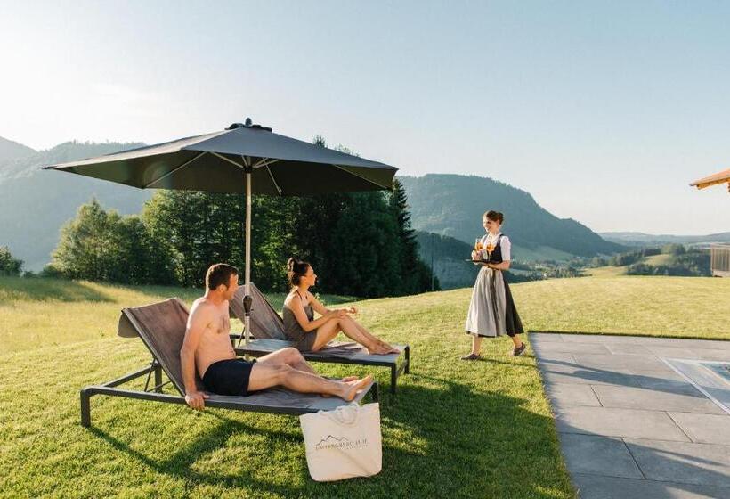 带阳台套房, Unternberg Hof Ruhpolding