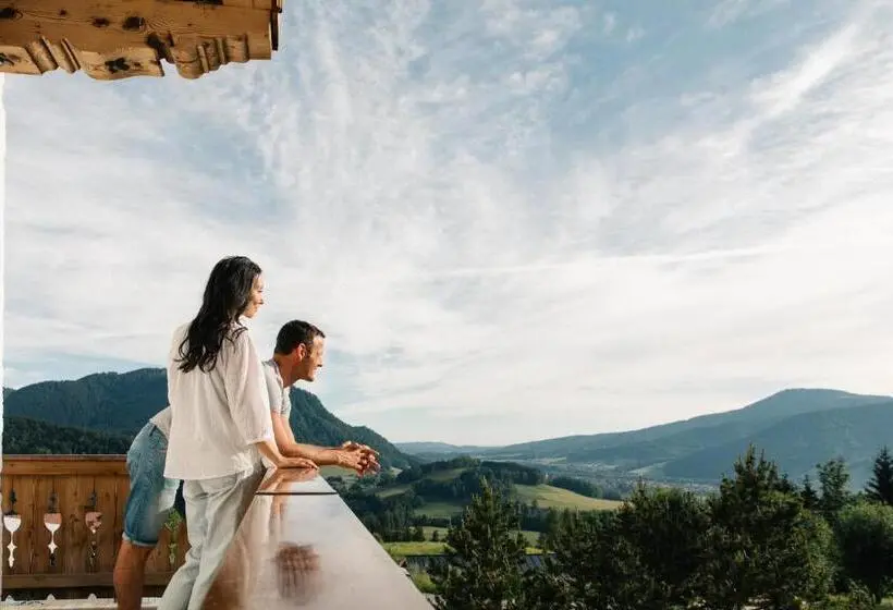 バルコニー付きデラックスルーム, Unternberg Hof Ruhpolding