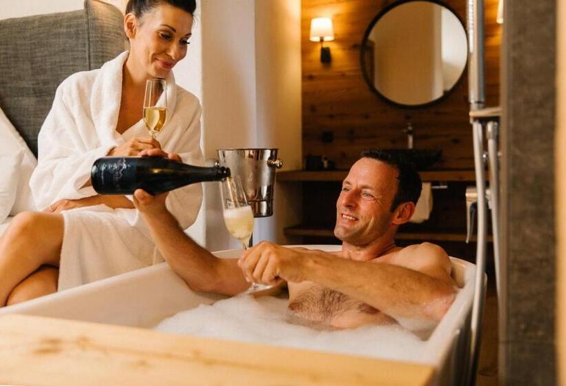 带阳台套房, Unternberg Hof Ruhpolding