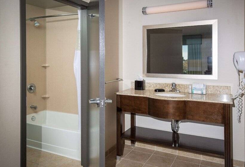 스탠다드 스튜디오 더블 침대, Hampton Inn & Suites Suisun City Waterfront