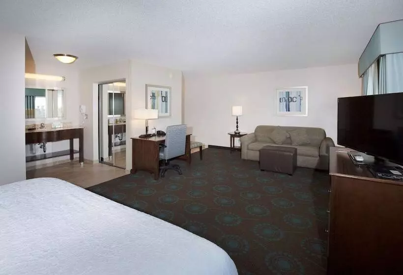 ダブルベッドのスタンダードスタジオ, Hampton Inn & Suites Suisun City Waterfront
