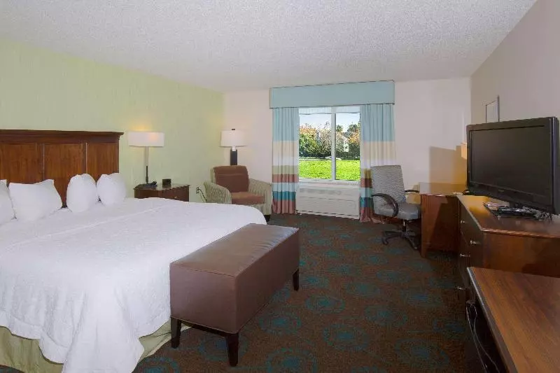 キングサイズベッドのスタンダードルーム, Hampton Inn & Suites Suisun City Waterfront