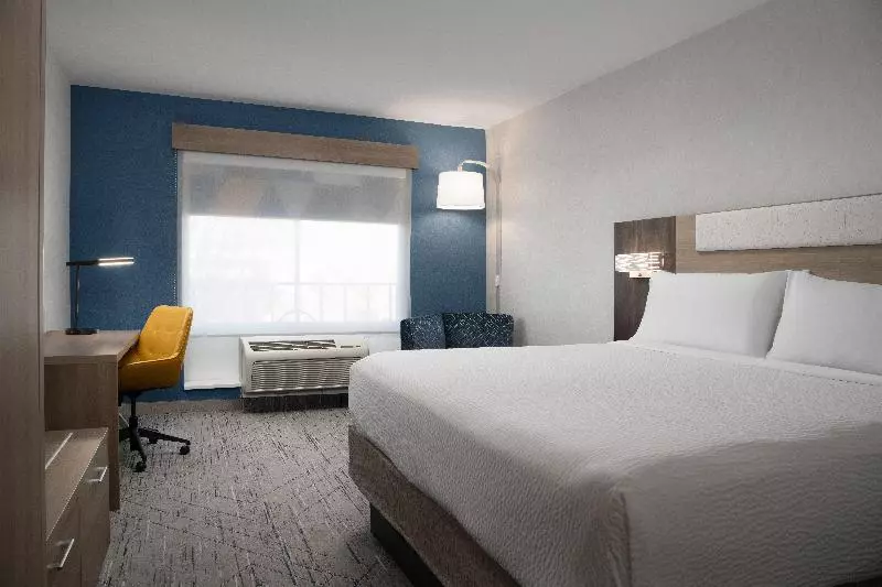 キングサイズベッドのスタンダードルーム, Holiday Inn Express & Suites Alexandria   Fort Belvoir, An Ihg