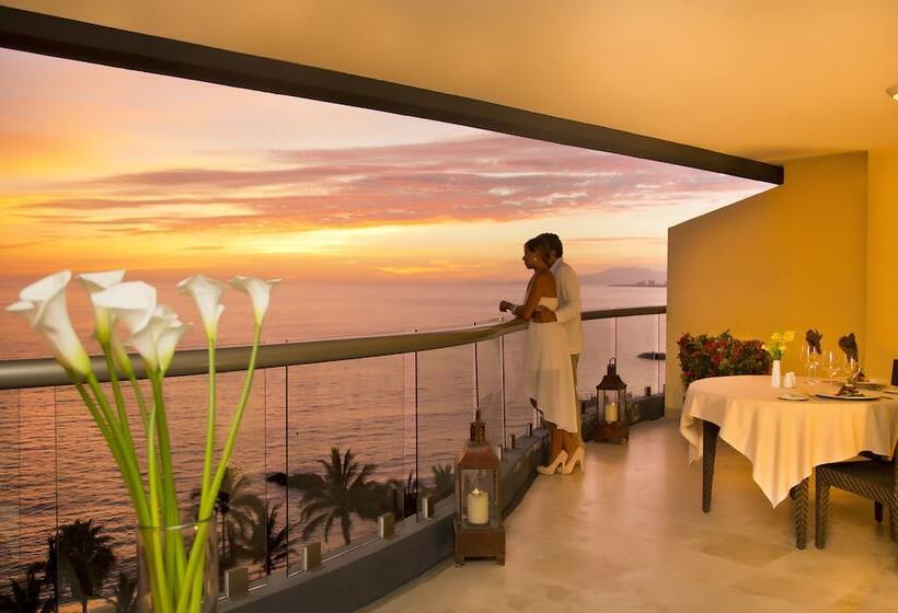 オーシャンビューデラックスルーム, Sunset Plaza Beach Resort Puerto Vallarta All Inclusive