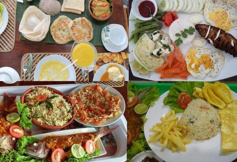 带花园景观的标准三人间, Moon Light Guest House