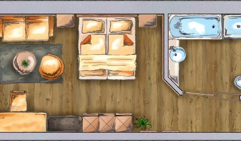 Номер Стандарт Вид на Сад, Sägerhof