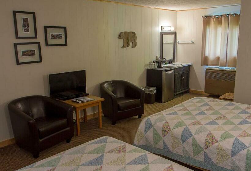 غرفة ديلوكس, High Country Motel And Cabins