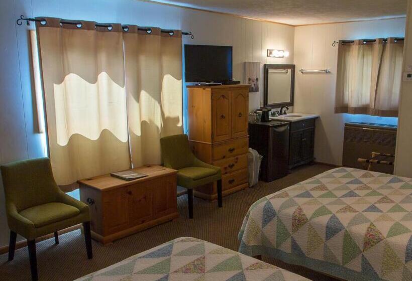 غرفة قياسية مطلة على الجبل, High Country Motel And Cabins
