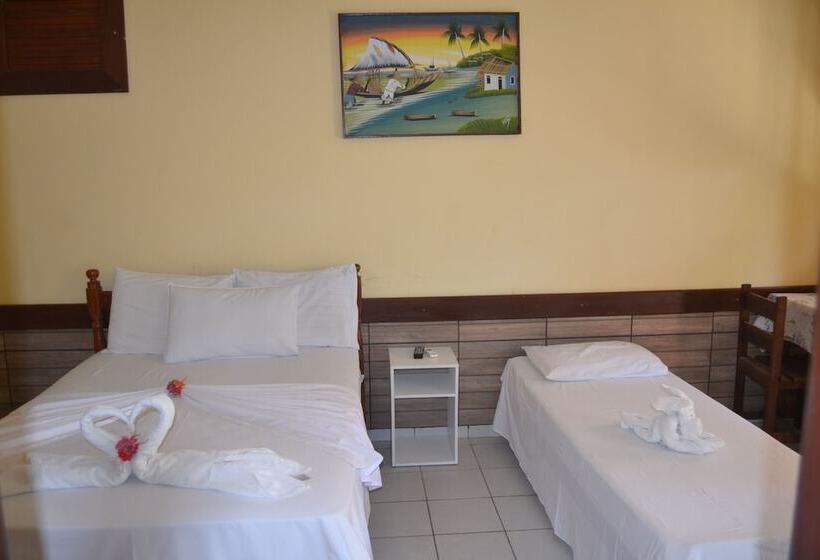 חדר סטנדרט לשלושה, Pousada Porto Tropical