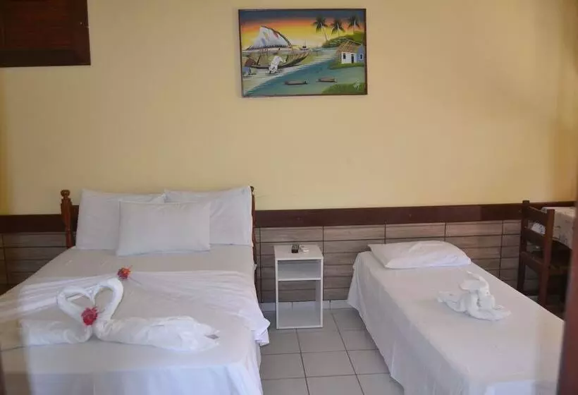 اتاق استاندارد سه نفره, Pousada Porto Tropical