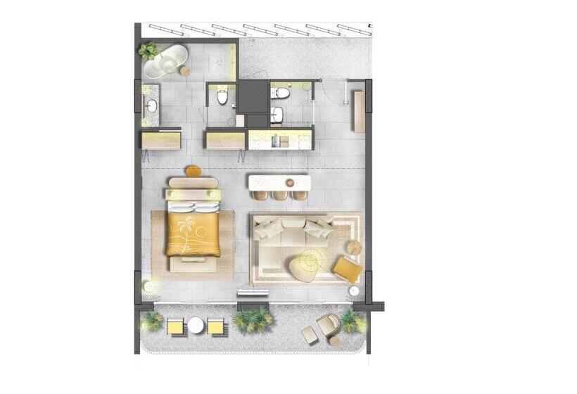 סוויטת סופריור, The Standard Hua Hin