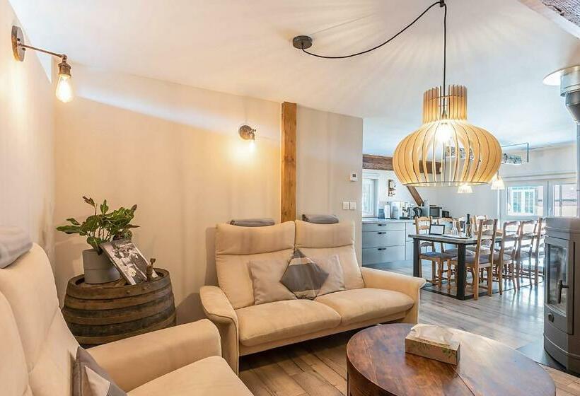 キャビン, Domaine La Grange Ungersheim Gîte La Grange 5 étoiles