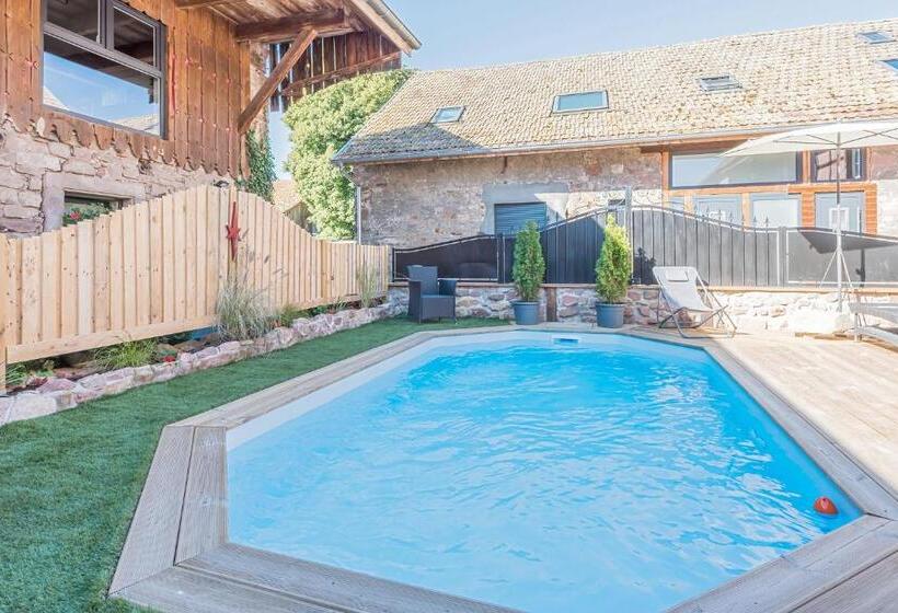 キャビン, Domaine La Grange Ungersheim Gîte La Grange 5 étoiles