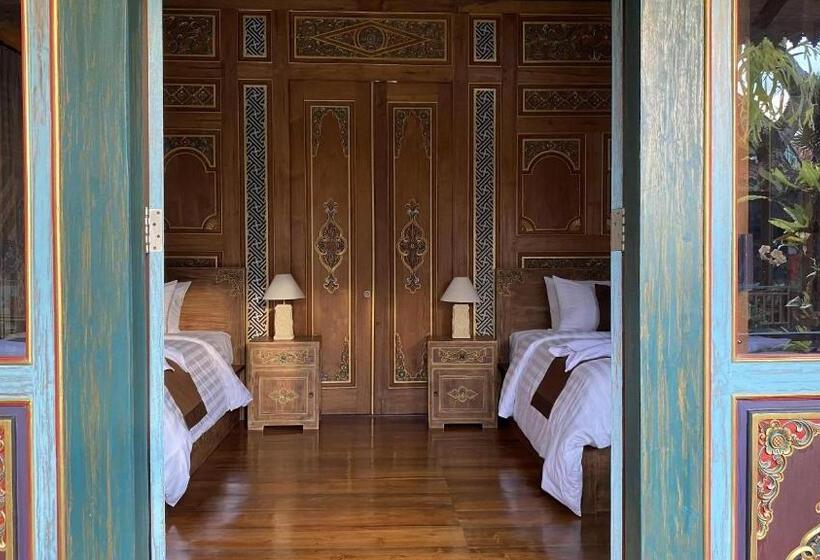 חדר דחוקס עם מיטת קינג, Villa Telaga Wana