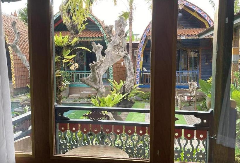 חדר דחוקס עם מיטת קינג, Villa Telaga Wana