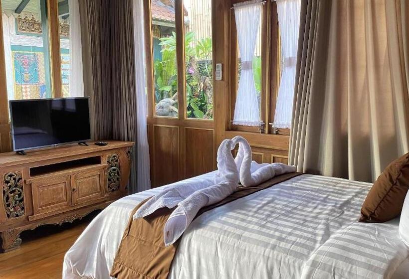 חדר דחוקס עם מיטת קינג, Villa Telaga Wana