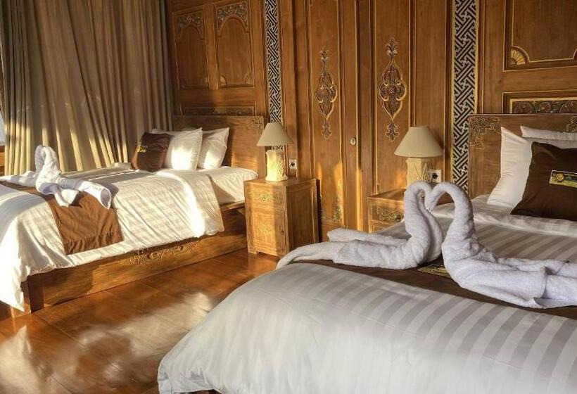 חדר דחוקס עם מיטת קינג, Villa Telaga Wana