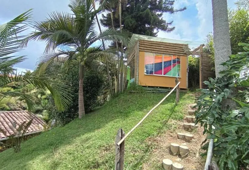 ガーデンビューのスタンダードバンガロー, Biohotel Ecohouse