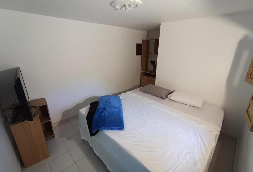 带1个卧室带花园景观的公寓, Biohotel Ecohouse