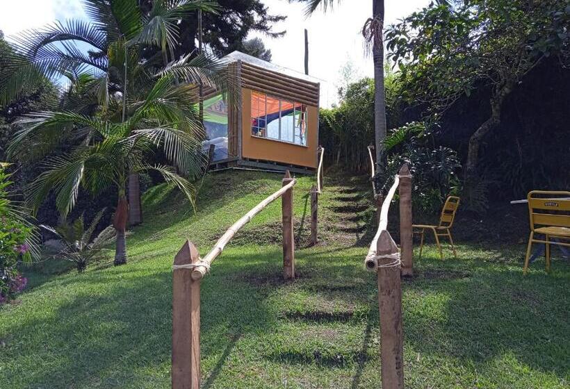 בונגלו סטנדרט עם נוף לגינה, Biohotel Ecohouse