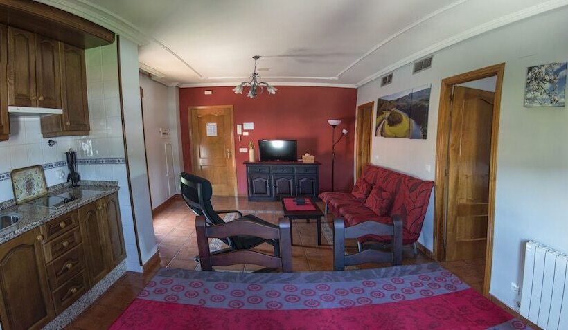 شقة ديلوكس غرفتين نوم, Apartamentos Rurales El Prado