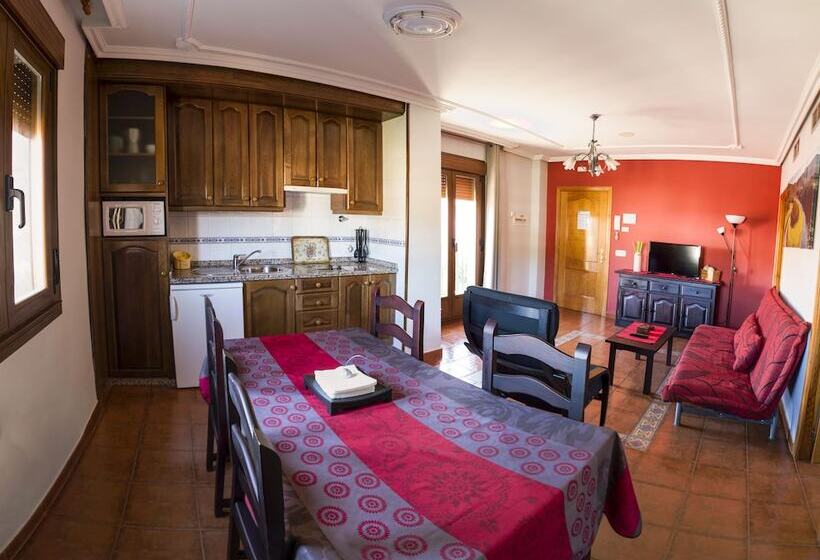 شقة ديلوكس غرفتين نوم, Apartamentos Rurales El Prado