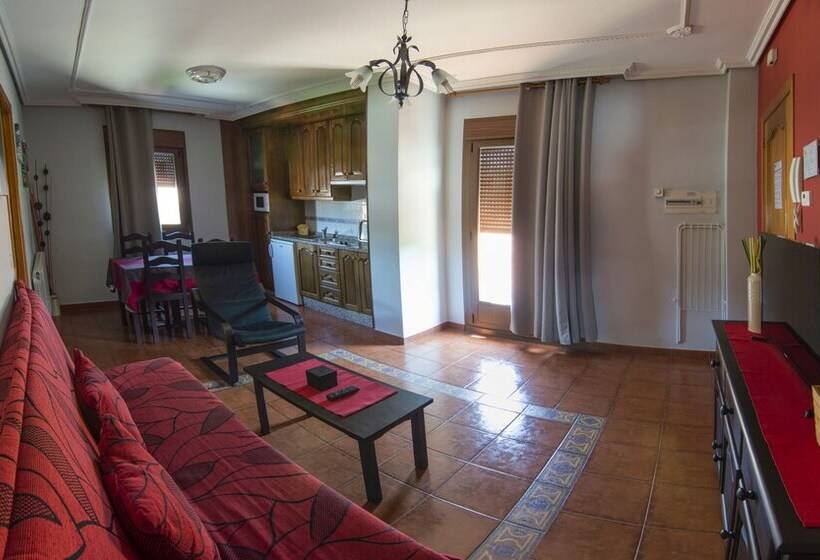 شقة ديلوكس غرفتين نوم, Apartamentos Rurales El Prado