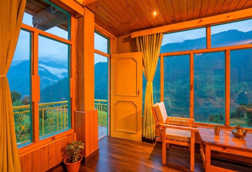 Номер Deluxe, Zostel Shangarh, Kullu