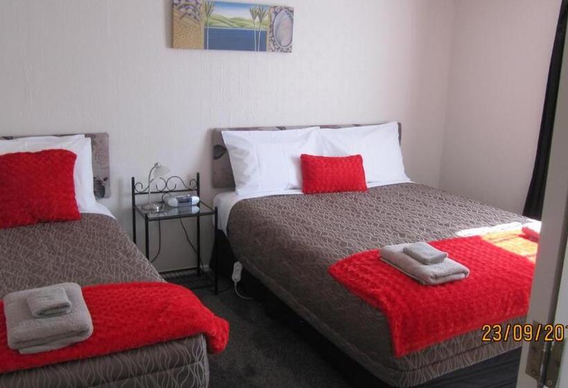 סוויטה משפחתית 2 חדרי שינה, Ahuriri Motels