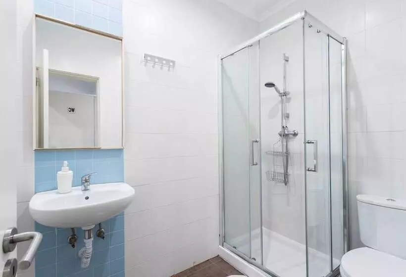 Quarto Standard Casa de Banho Partilhada, Lisboa Central Hostel