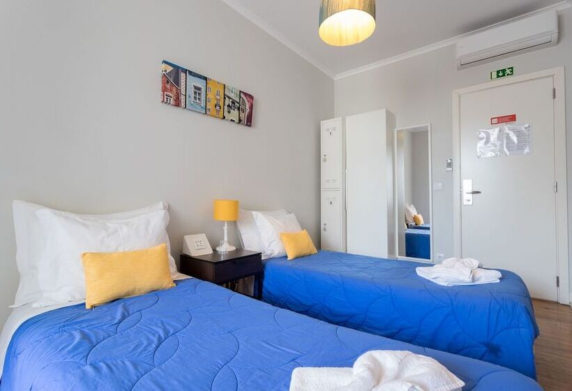 Quarto Standard Casa de Banho Partilhada, Lisboa Central Hostel