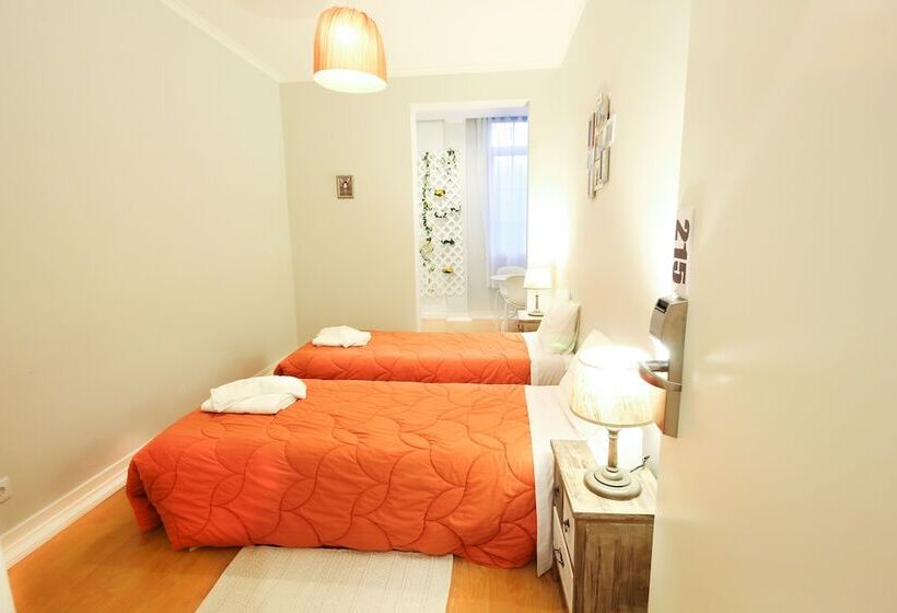 Quarto Standard Casa de Banho Partilhada, Lisboa Central Hostel