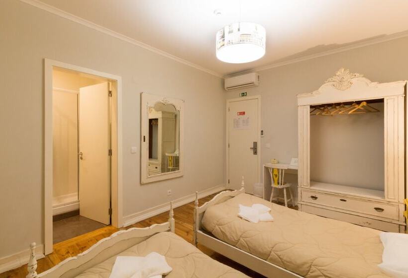 Quarto standard, Lisboa Central Hostel