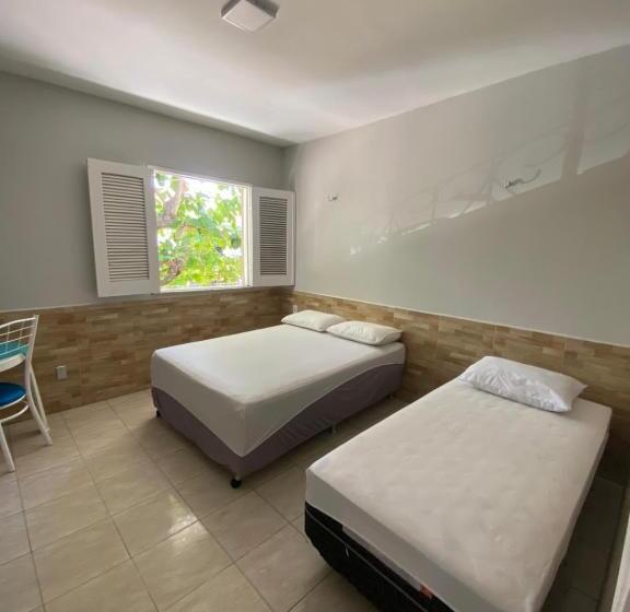 חדר סטנדרט לשלושה, Pousada Durma Bem