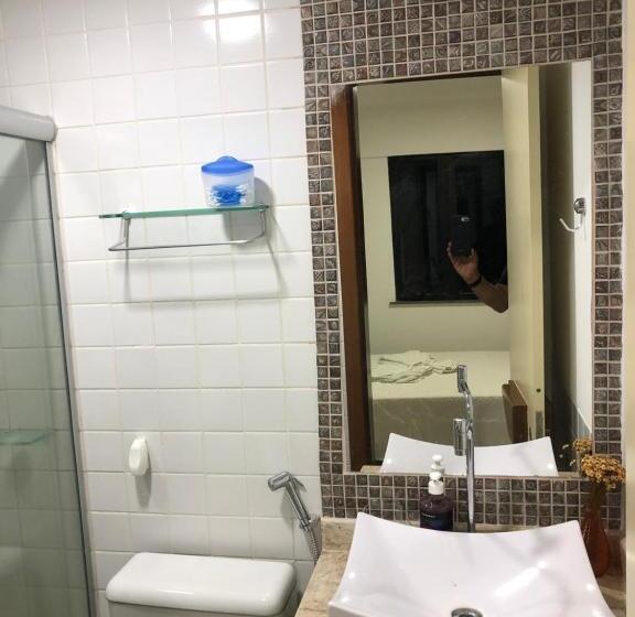 Апартаменты 1 Спальня с Балконом, 2 Suítes, Guarajuba, Piscina Frente Mar