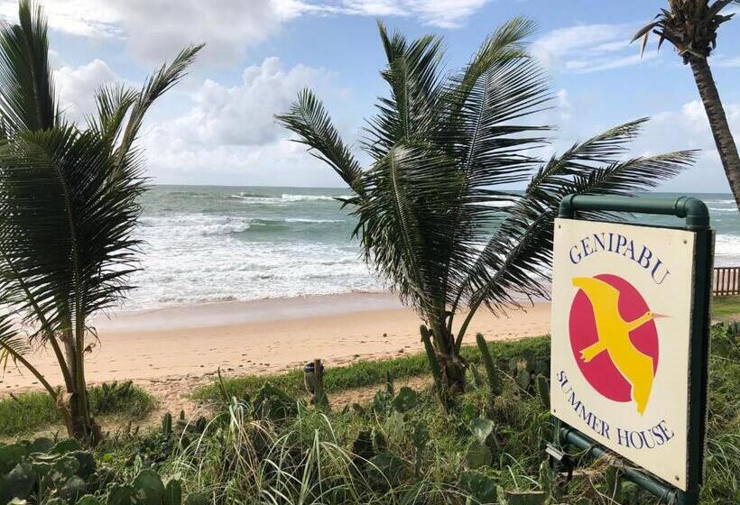 침실 1개 발코니 아파트, 2 Suítes, Guarajuba, Piscina Frente Mar